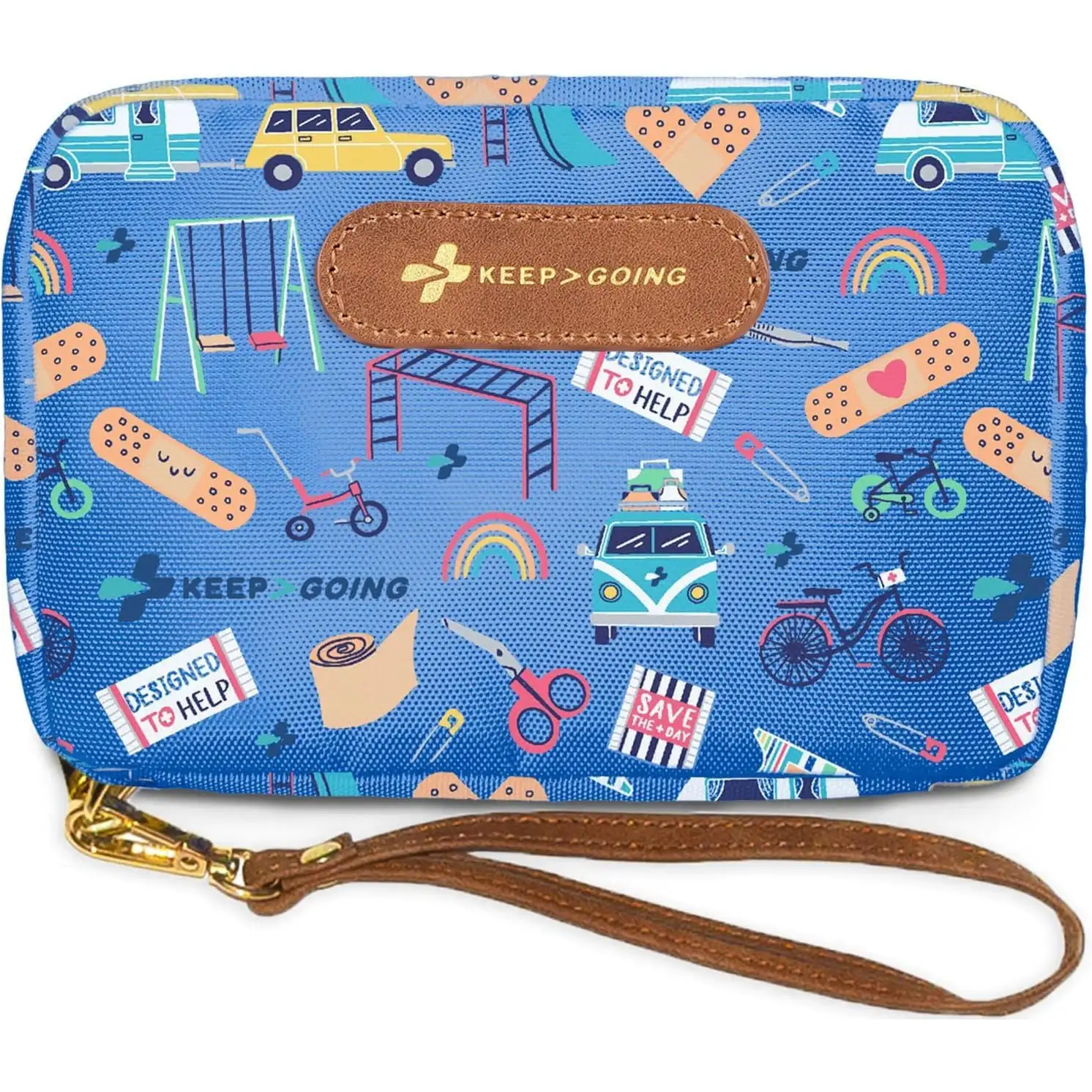 KeepGoing Kids First Aid Kit - 130 Pc - 1